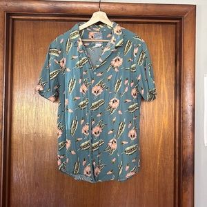 RVCA short sleeve Hawaiian shirt
